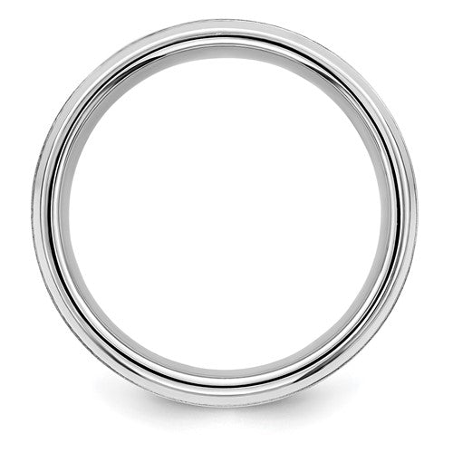 Sterling Silver 8MM Flat Band