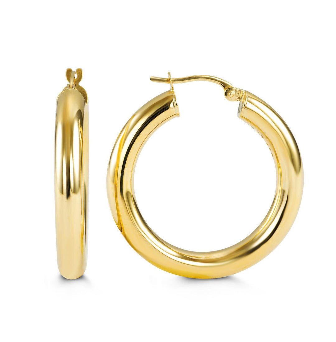 Bella 10k yellow gold hollow r