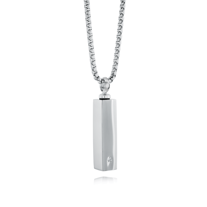 Italgem Steel urn pendant squa