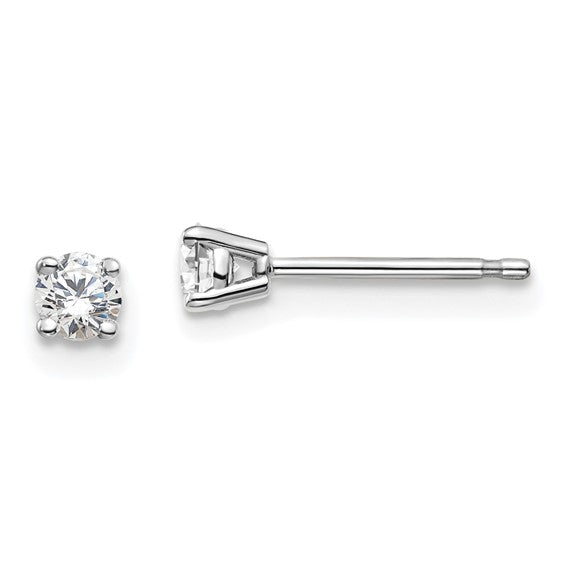 14K Lab Grown Diamond Studs, 0.10ct