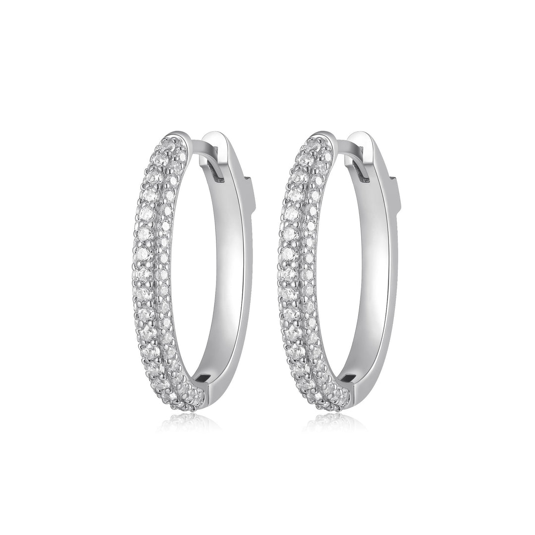 ELLE "Stardust" Hoop Earrings