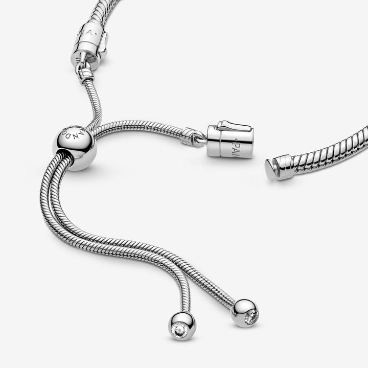 Pandora Moments Snake Chain Slider Bracelet