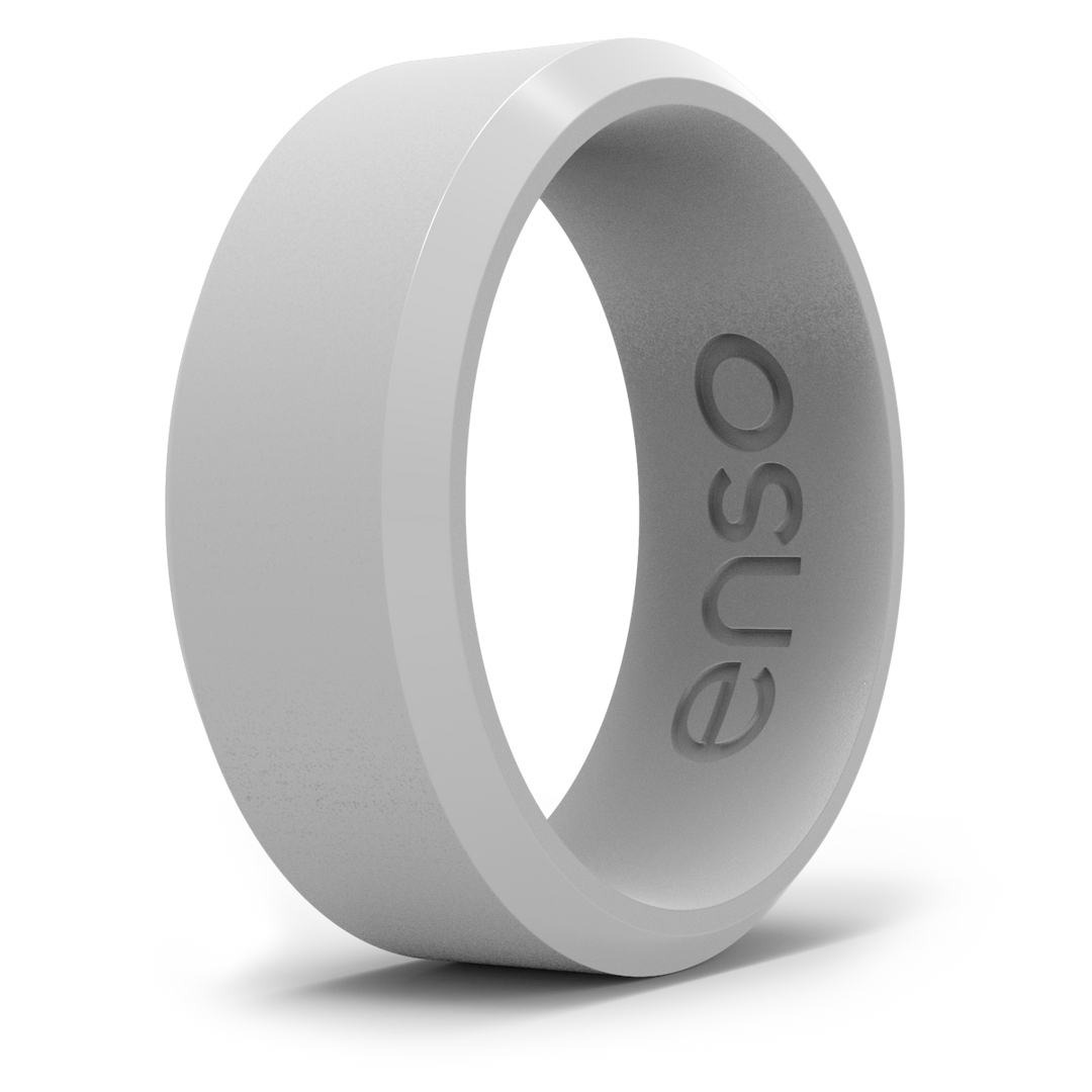 ENSO Bevel Silicone Ring- Mist