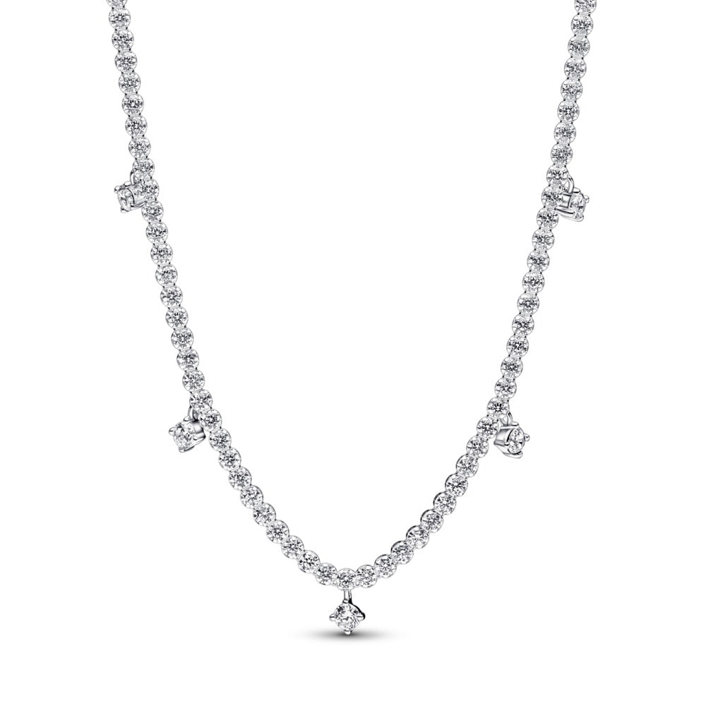 Pandora Sparkling Drop Collier Necklace, 16.9"