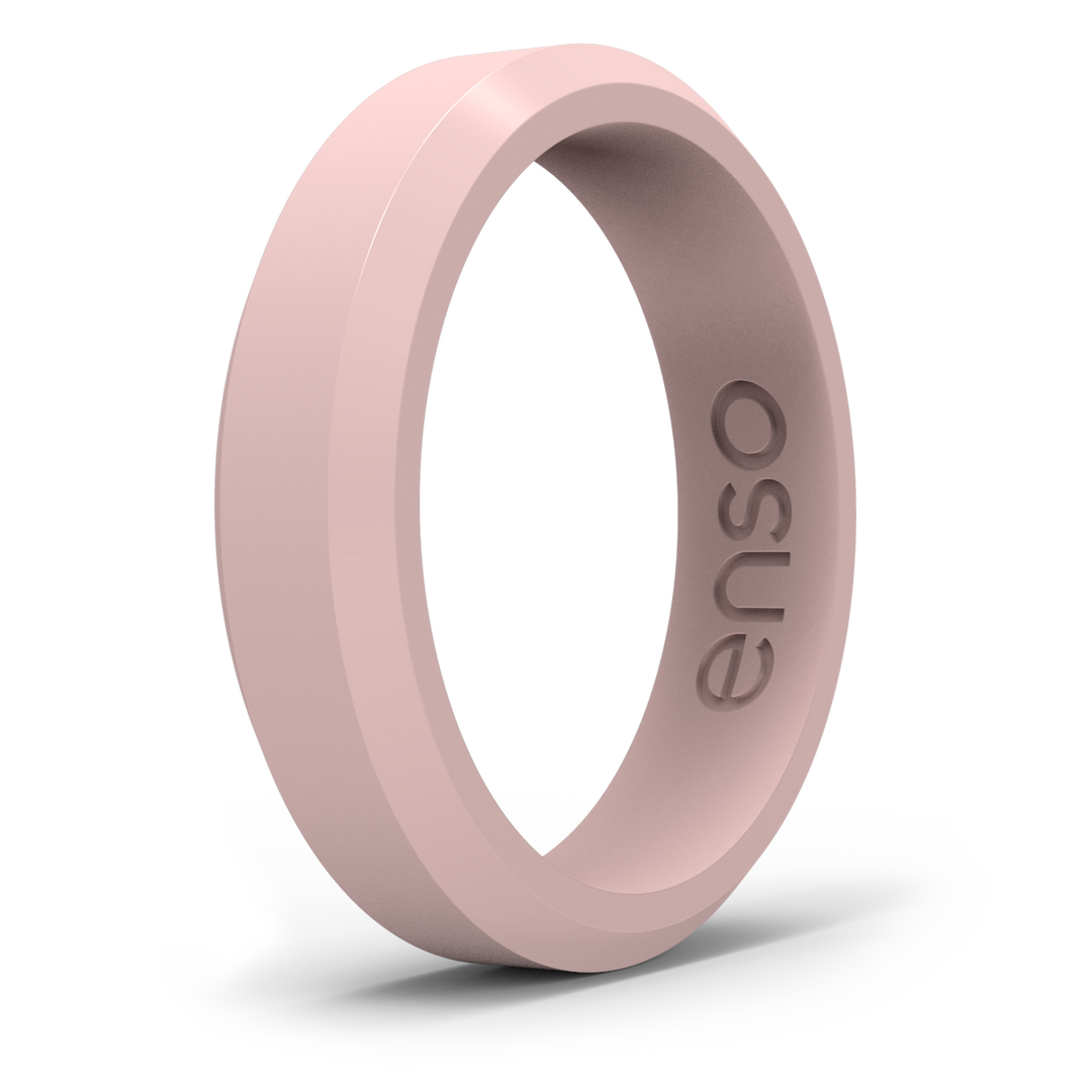 ENSO Silicone Ring - Pink Sand SZ 8