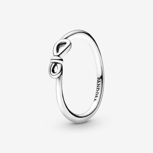 Pandora Infinity Knot Ring, Size 7