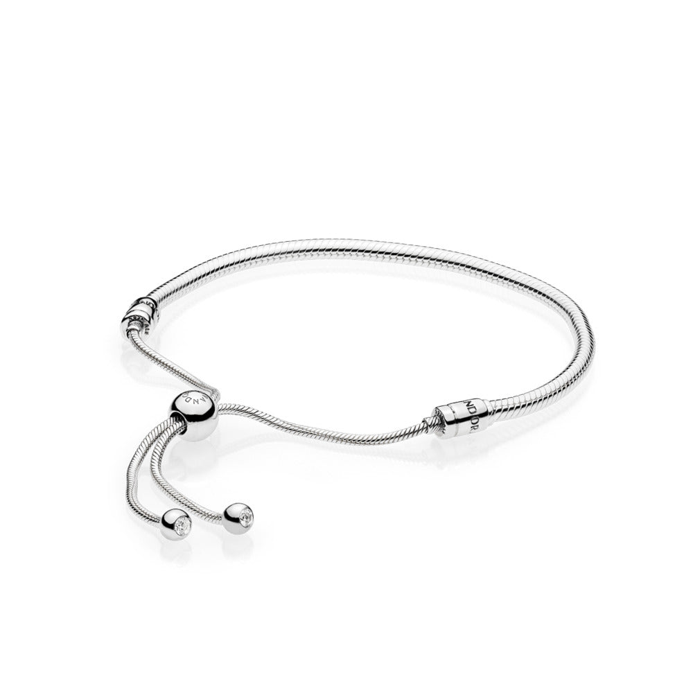 Pandora Moments Snake Chain Slider Bracelet