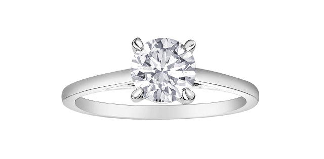 14K Lab Grown Diamond Engagement Ring, 1.01 TDW