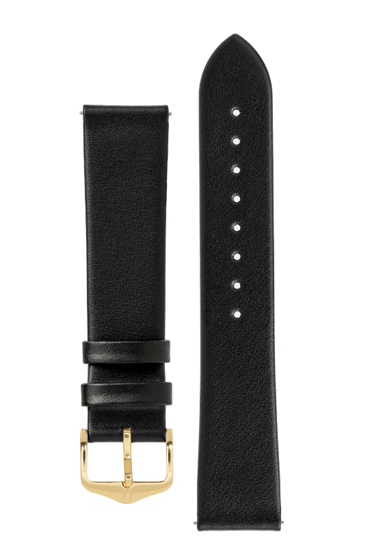 Hirsch TORONTO 18MM Black Strap