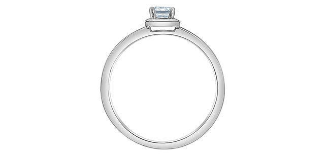 Diamond Evolution 14k white go