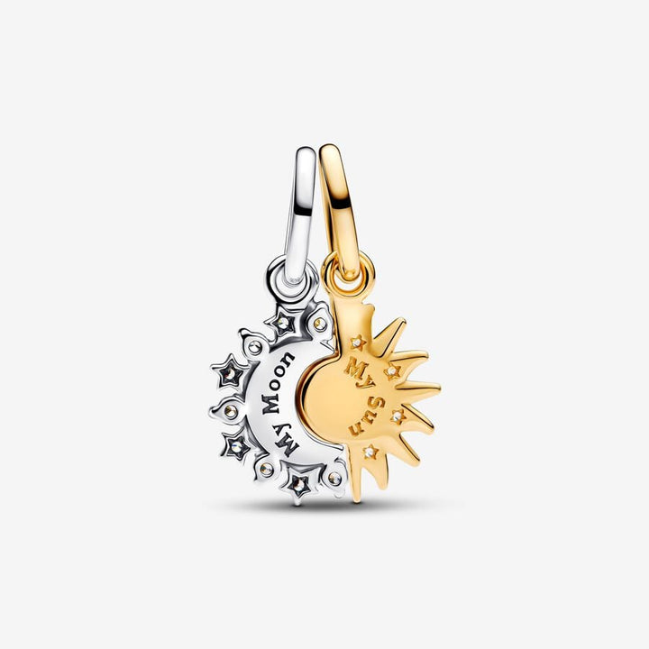 Pandora Splittable Sun & Moon Dangle Charm