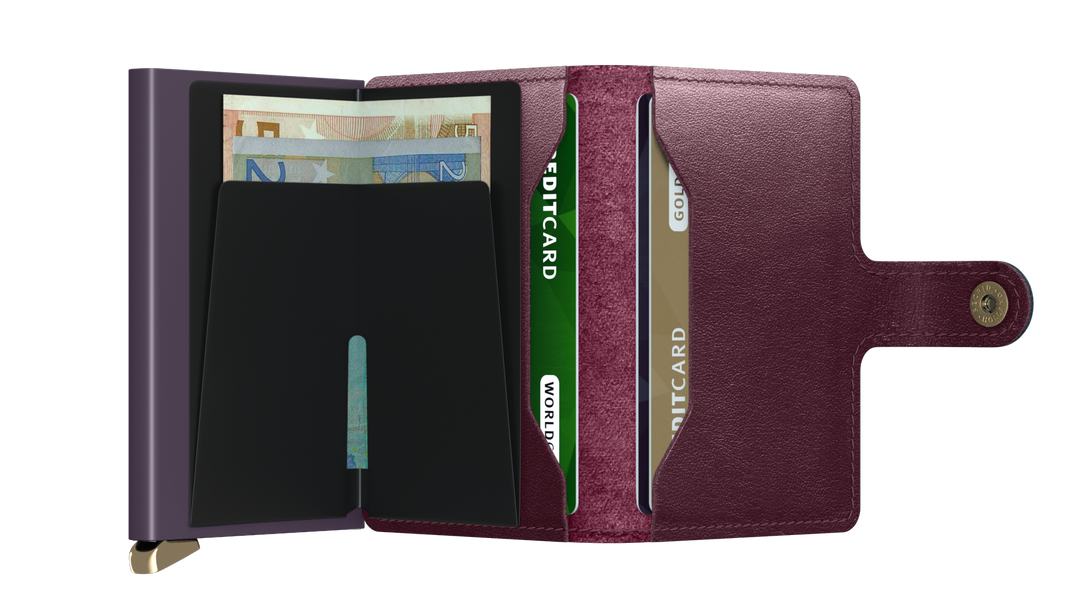 Secrid Miniwallet Dusk Bordeau