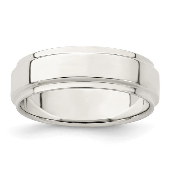 925 sterling silver plain band