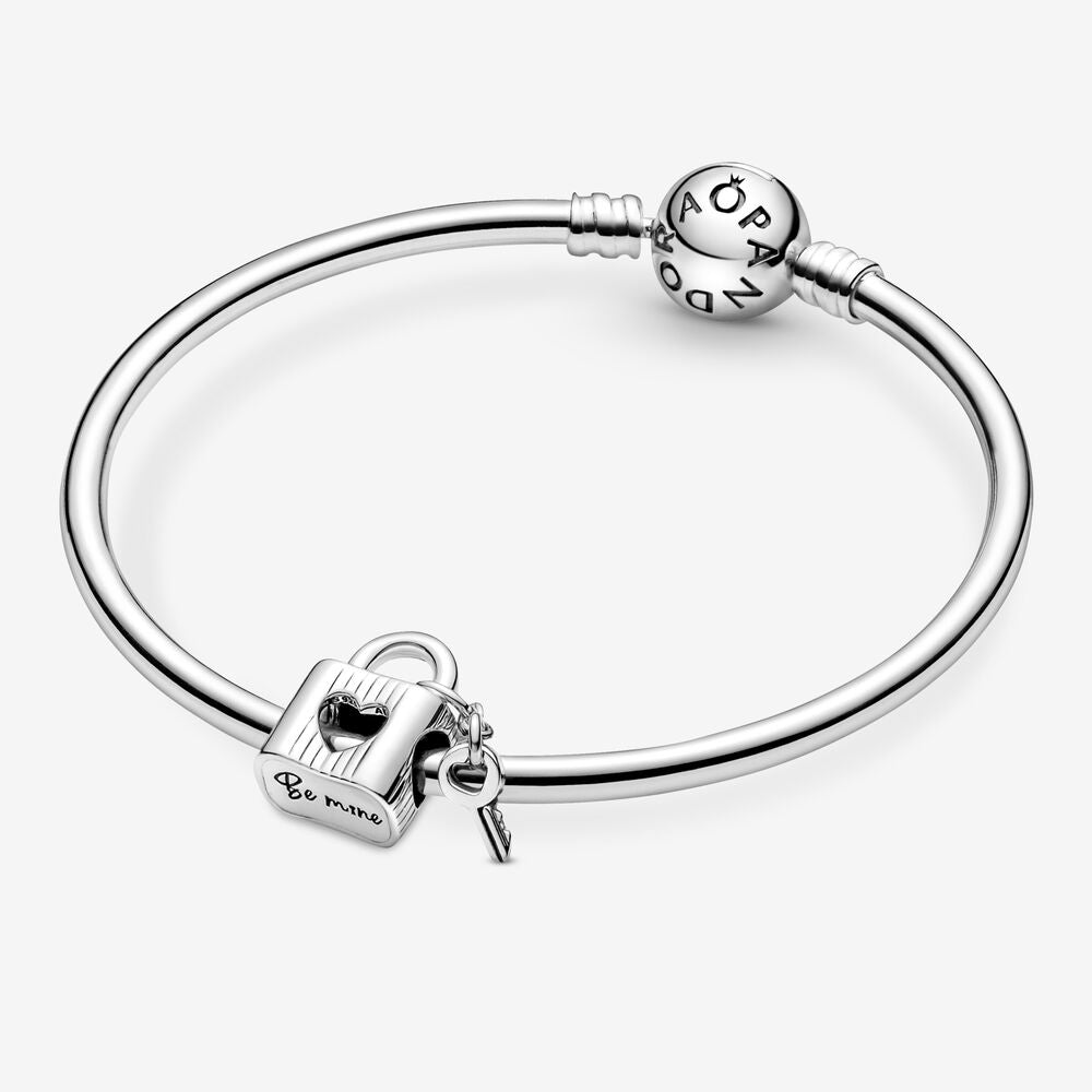 Pandora Padlock & Heart Key Charm