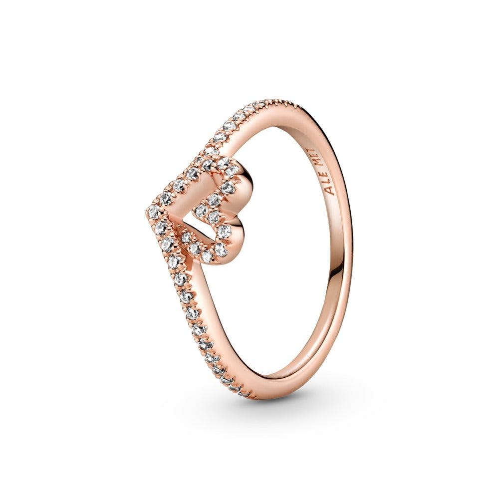 Pandora 14k rose gold plated u