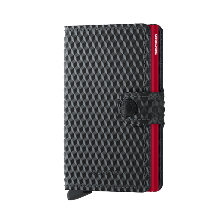 Secrid Slimwallet Cubic Black Red