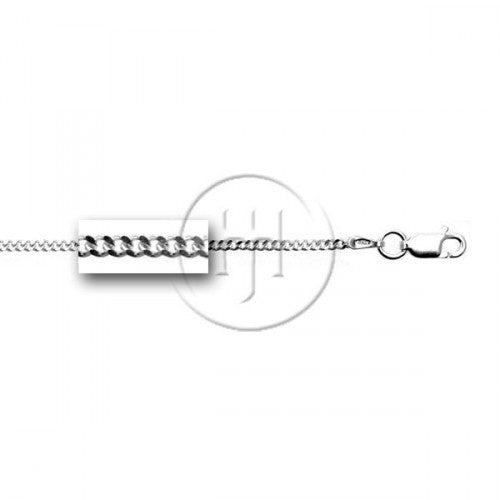 Sterling Silver 1.8mm Curb Link Chain- 16"