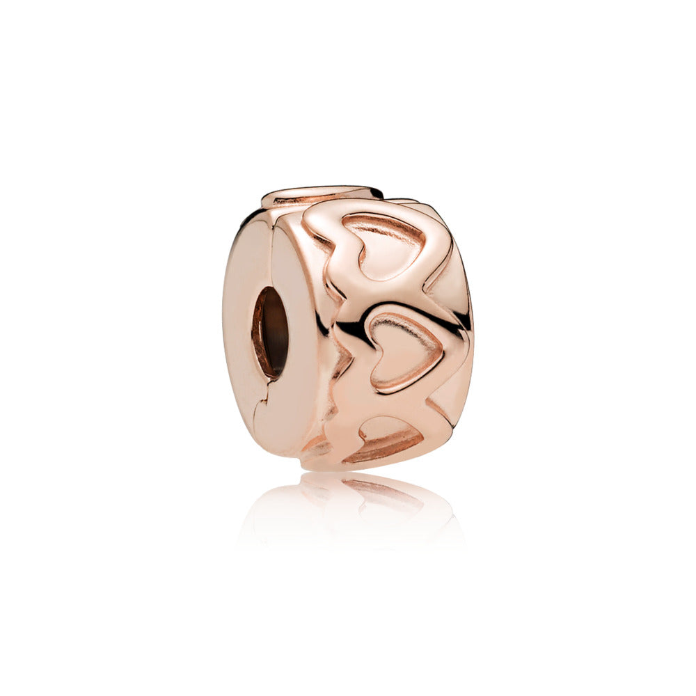 FINAL SALE - Pandora Band of Hearts Clip Charm