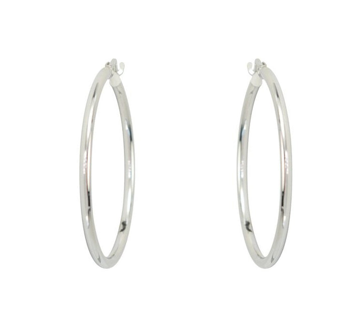 10K 30mm Hoop Earrings