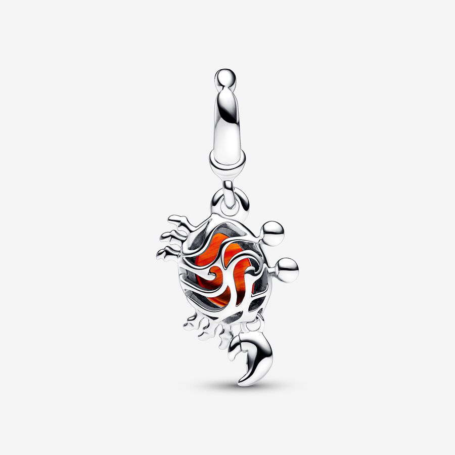 Pandora Disney The Little Mermaid Sebastian Crab Dangle Charm