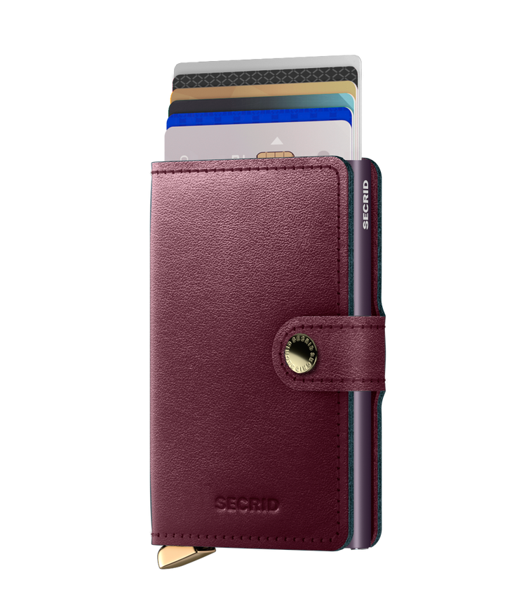 Secrid Miniwallet Dusk Bordeau