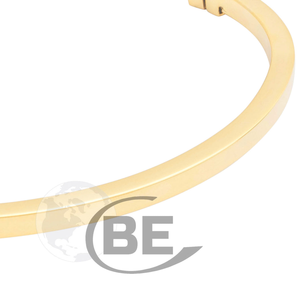 10k yellow gold oval shaped ho