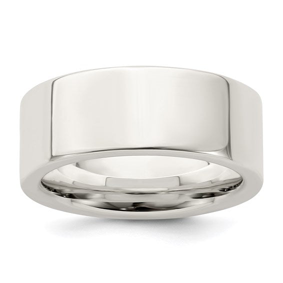 925 sterling silver plain band