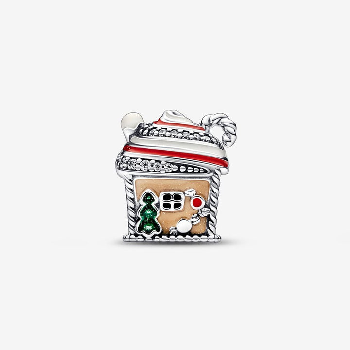 Pandora Festive Gingerbread House Charm