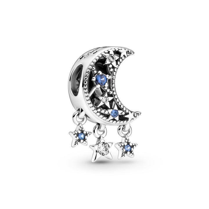 Pandora Star & Crescent Moon Charm