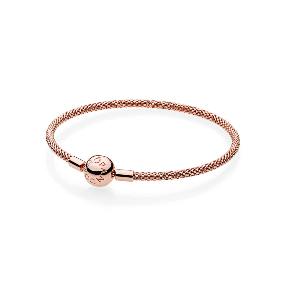 Pandora 14k rose gold plated u