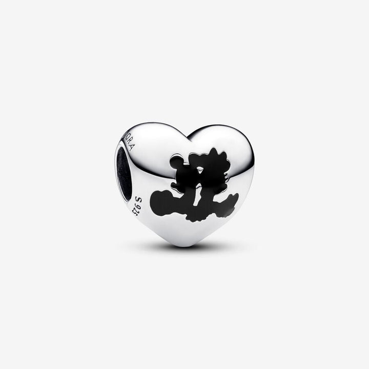 FINAL SALE - Pandora Disney Mickey Mouse & Minnie Mouse Heart Charm