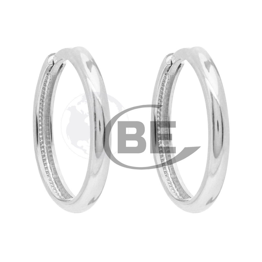 10K 15MM Huggie Earrings