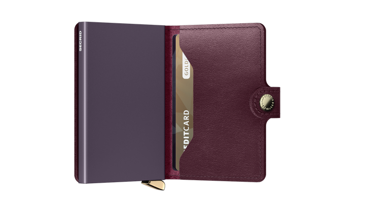 Secrid Miniwallet Dusk Bordeau