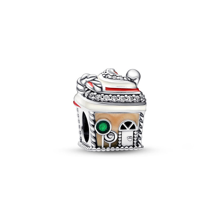 Pandora Festive Gingerbread House Charm