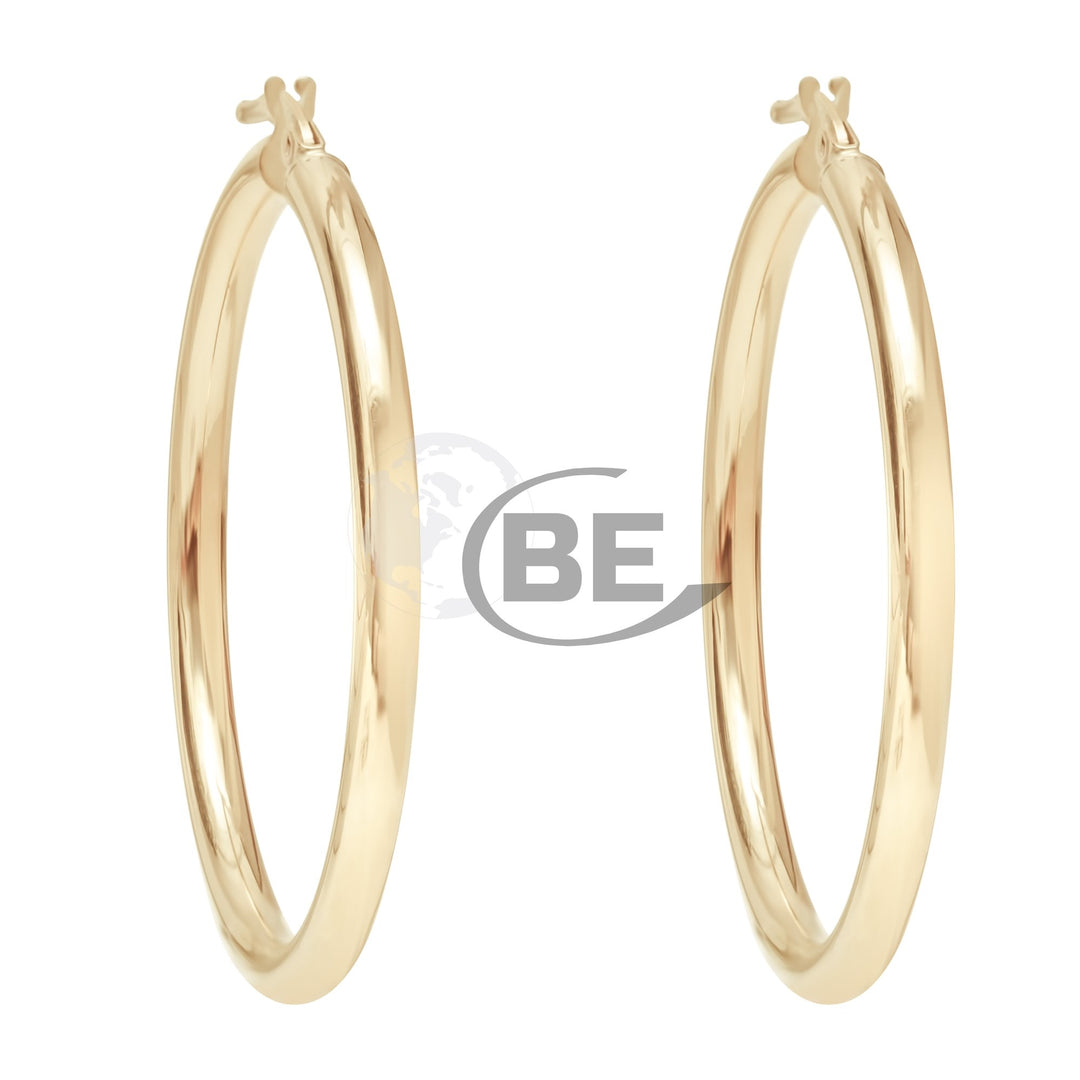 10k yellow gold polished round