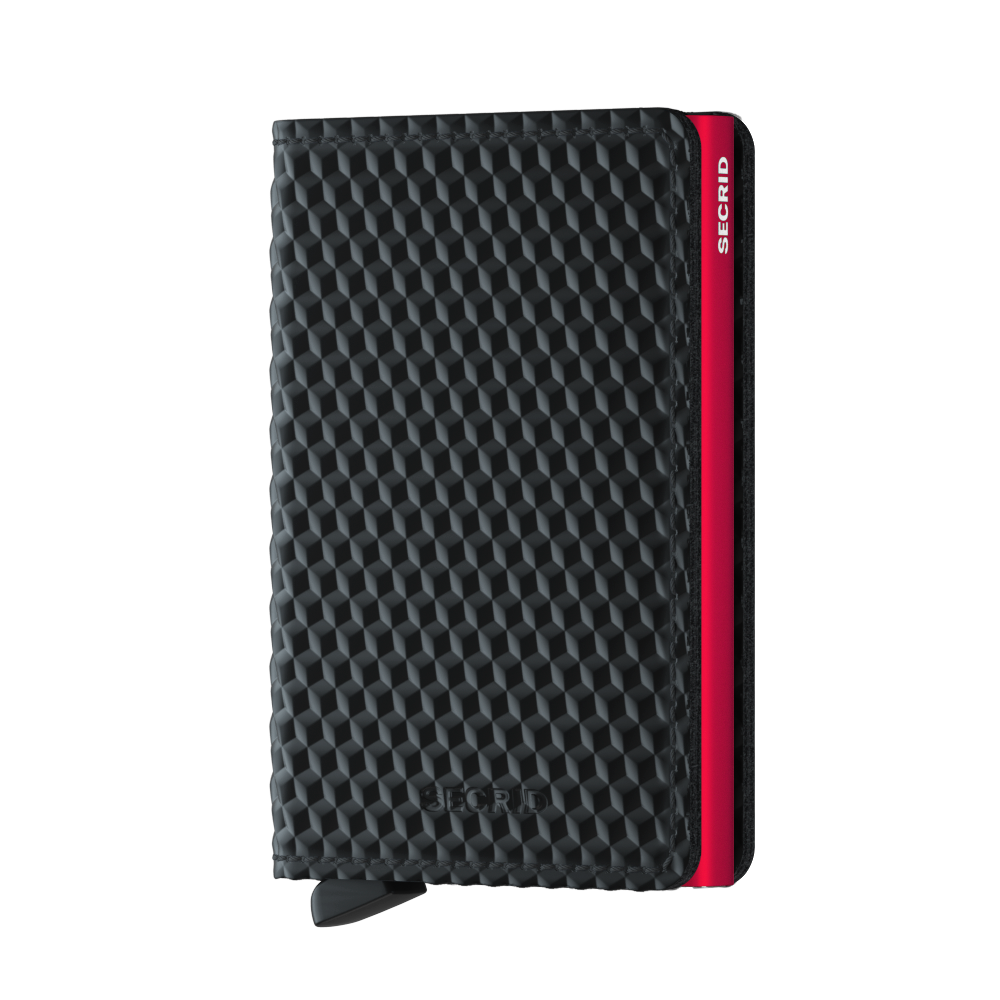 Secrid Miniwallet Cubic Black-Red