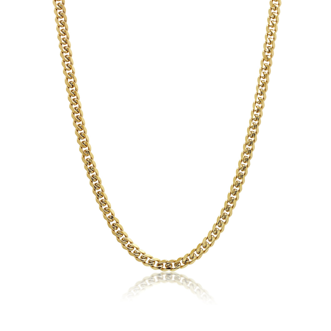 Italgem Gold Tone Curb Chain, 22"